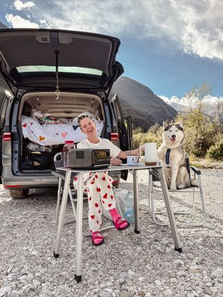 Kam že jsme to teda jeli? 🫣🤷🏽‍♀️🐻‍❄️ Míříme směr Francie/Španělsko, ale zatím jsme se zasekli v Itálii, protože pohoda je...